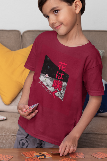 花は咲く The Flowers Will Bloom Short Sleeve T-shirt