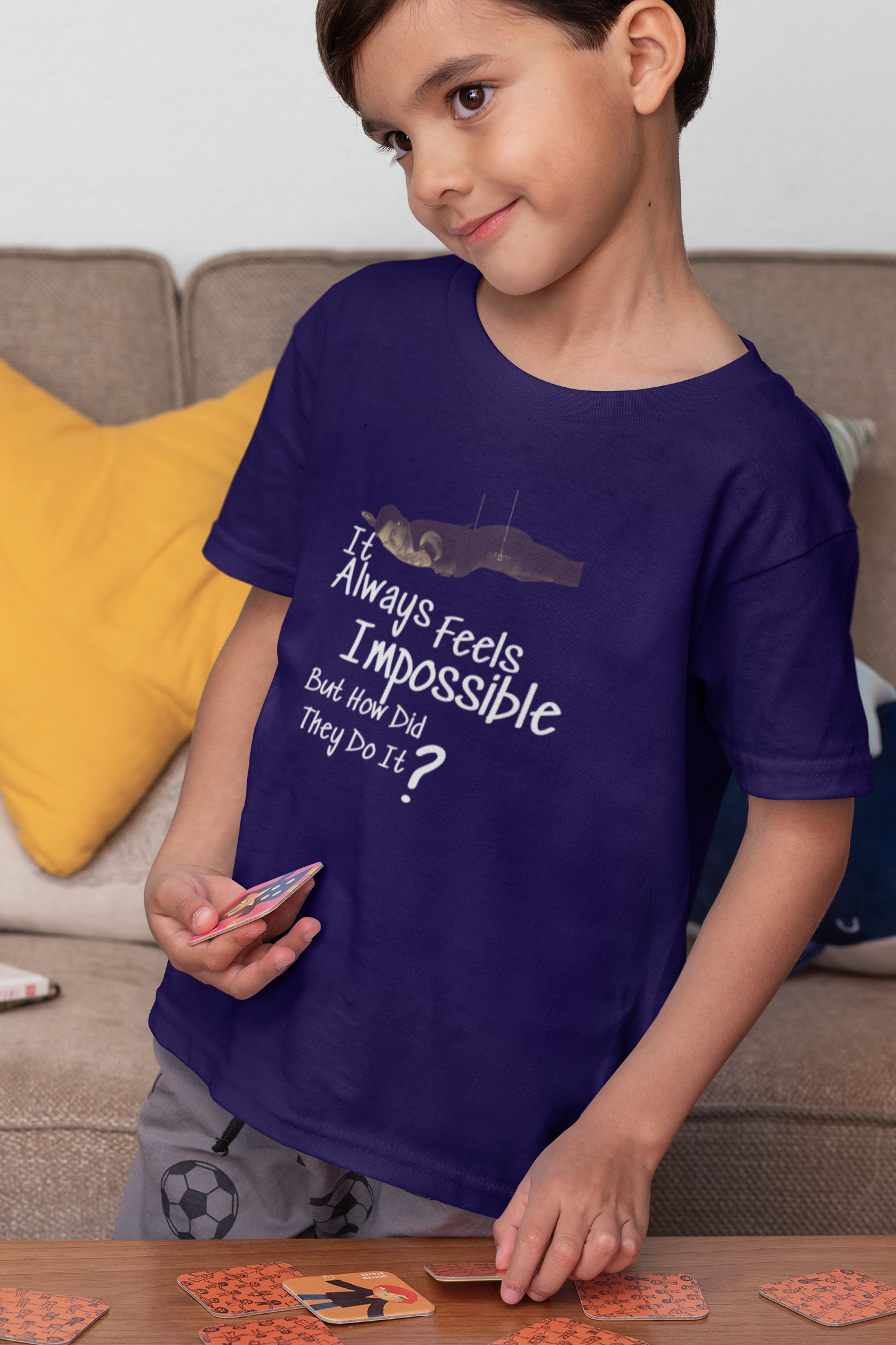 It Always Feels Impossible Short Sleeve T-shirt