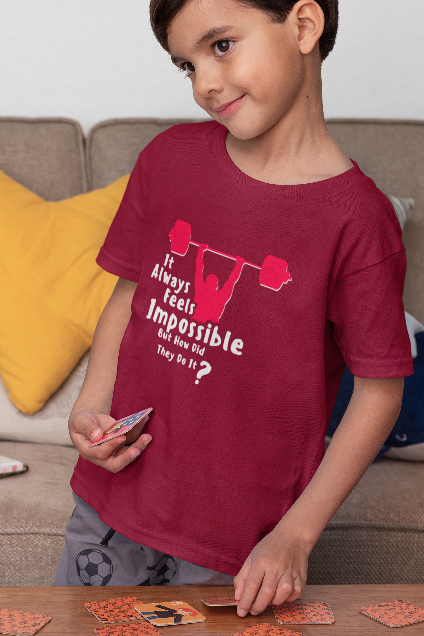 It Always Feels Impossible Short Sleeve T-shirt