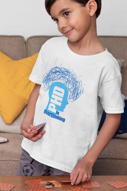 PHD in Overthinking Short Sleeve T-shirt