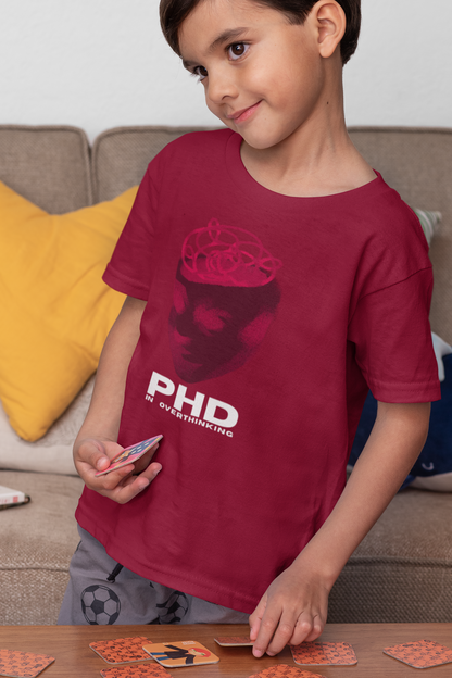 PHD in Overthinking Short Sleeve T-shirt