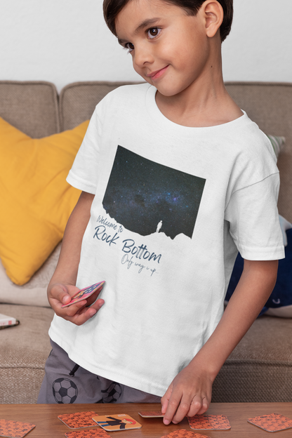 Welcome to Rock Bottom Short Sleeve T-shirt
