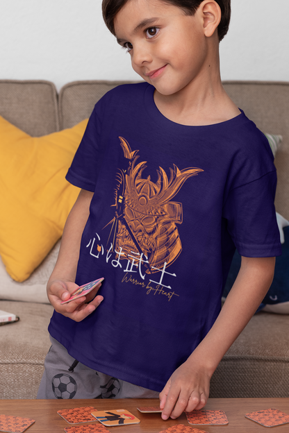 心は武士 Warrior by Heart Short Sleeve T-shirt
