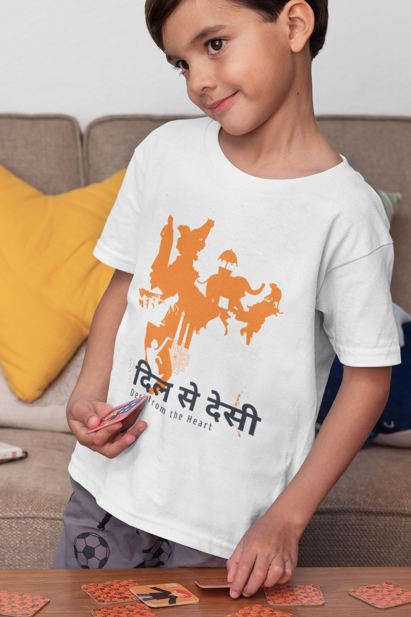 Desi from the Heart Short Sleeve T-shirt