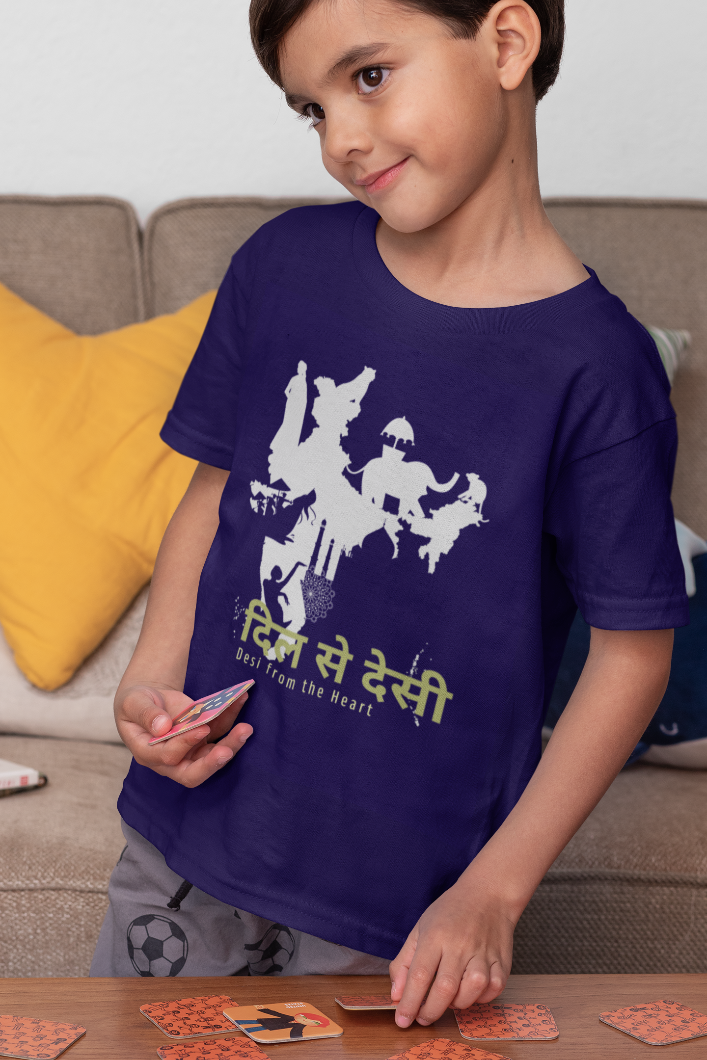 Desi from the Heart Short Sleeve T-shirt