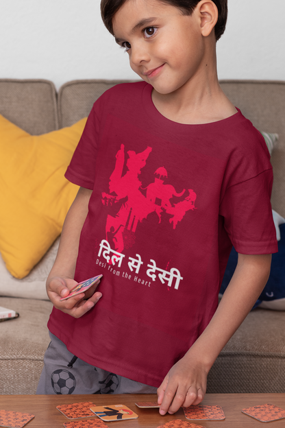 Desi from the Heart Short Sleeve T-shirt