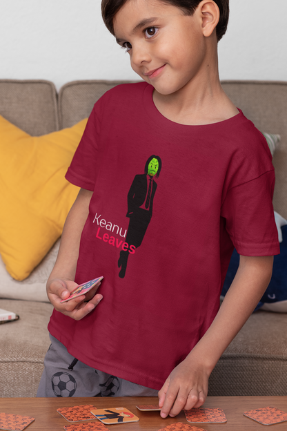 Keanu Leaves Short Sleeve T-shirt
