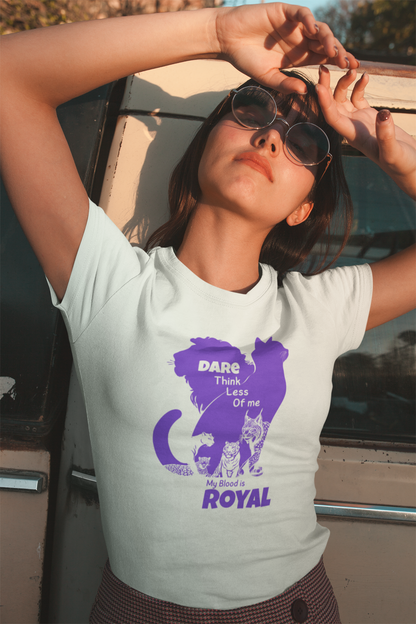 Dare Think Less of Me Short Sleeve T-shirt