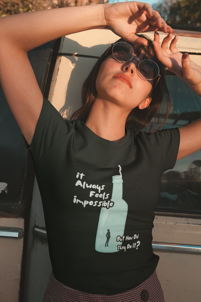 It Always Feels Impossible Short Sleeve T-shirt