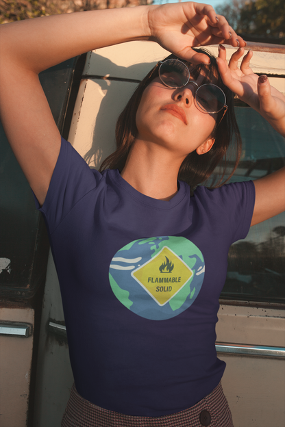 Earth, Handle With Care Short Sleeve T-shirt