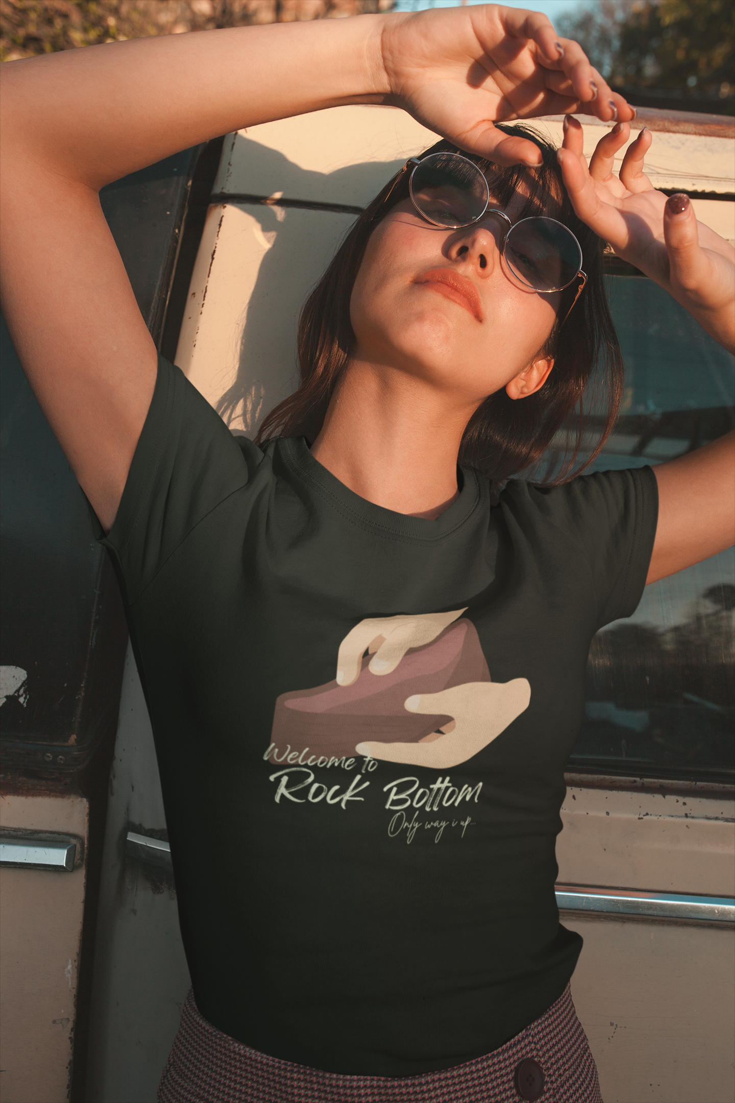 Welcome to Rock Bottom Short Sleeve T-shirt