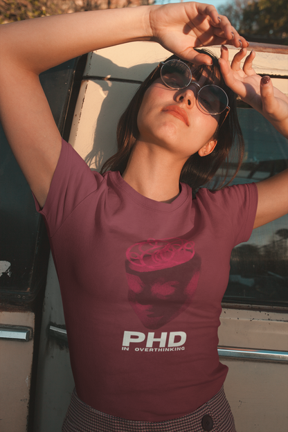 PHD in Overthinking Short Sleeve T-shirt