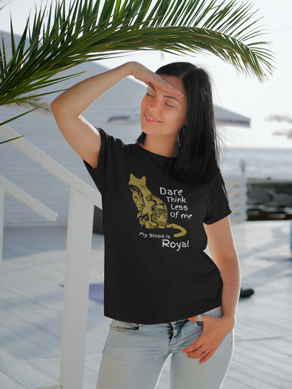 Dare Think Less of Me Short Sleeve T-shirt