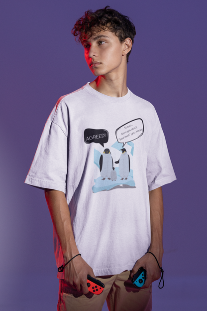 Ice Caps Don't Just Melt Oversize T-shirt