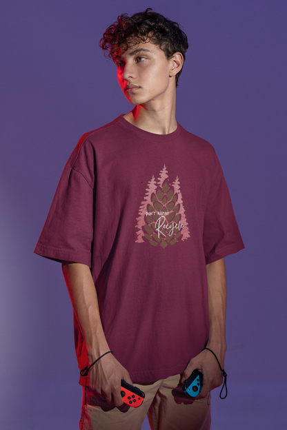 Don't Repine Recycle Oversize T-shirt