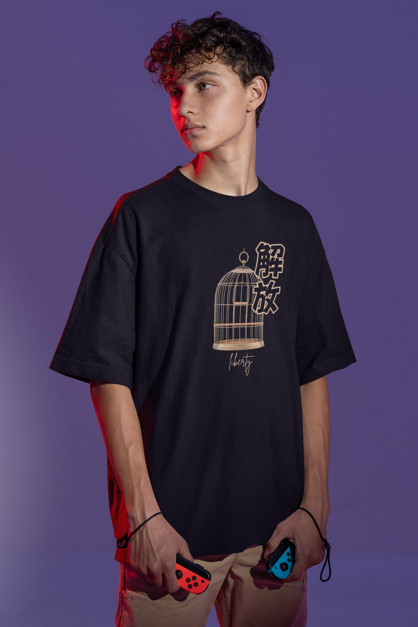 解放 Liberty Oversize T-shirt