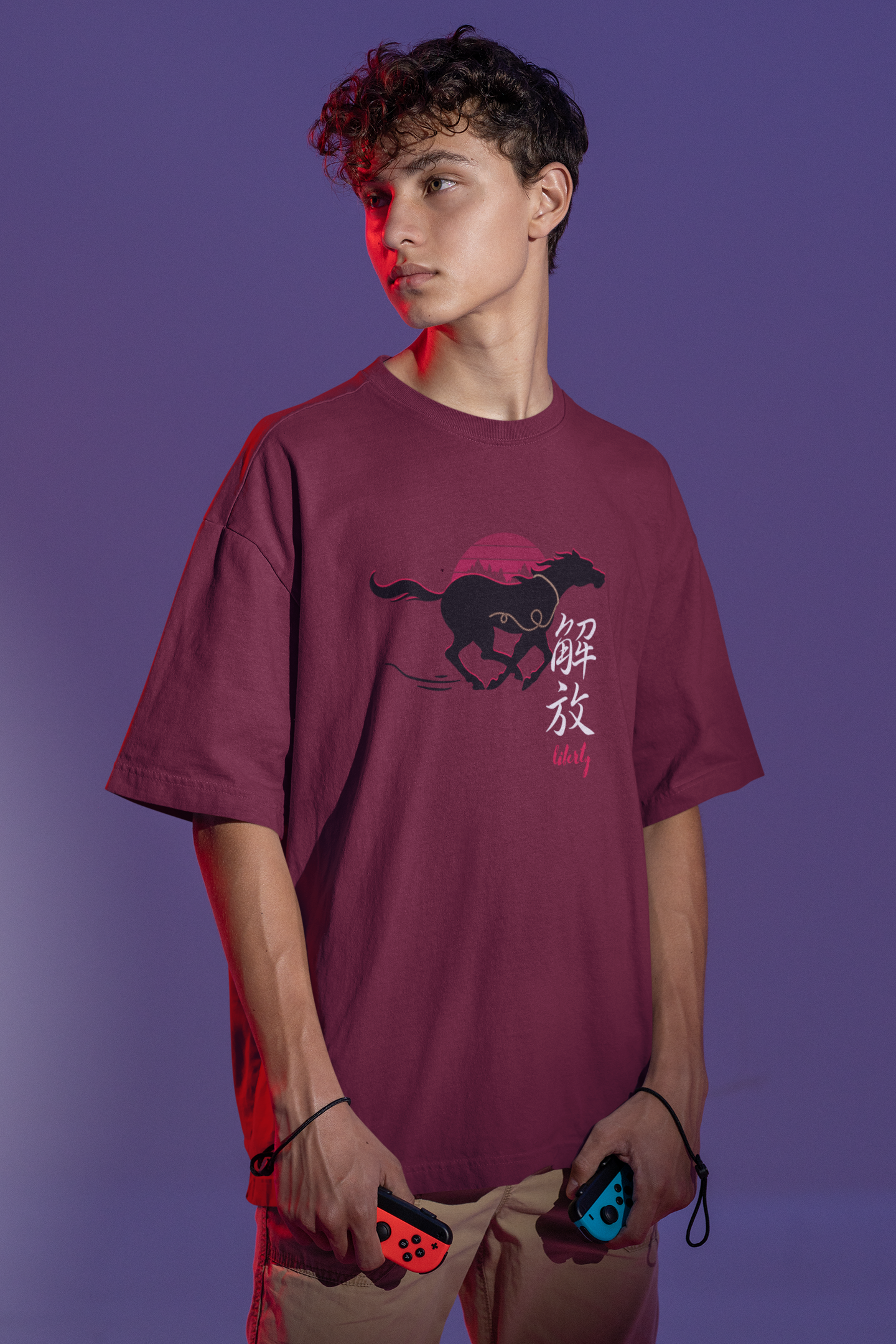 解放 Liberty Oversize T-shirt