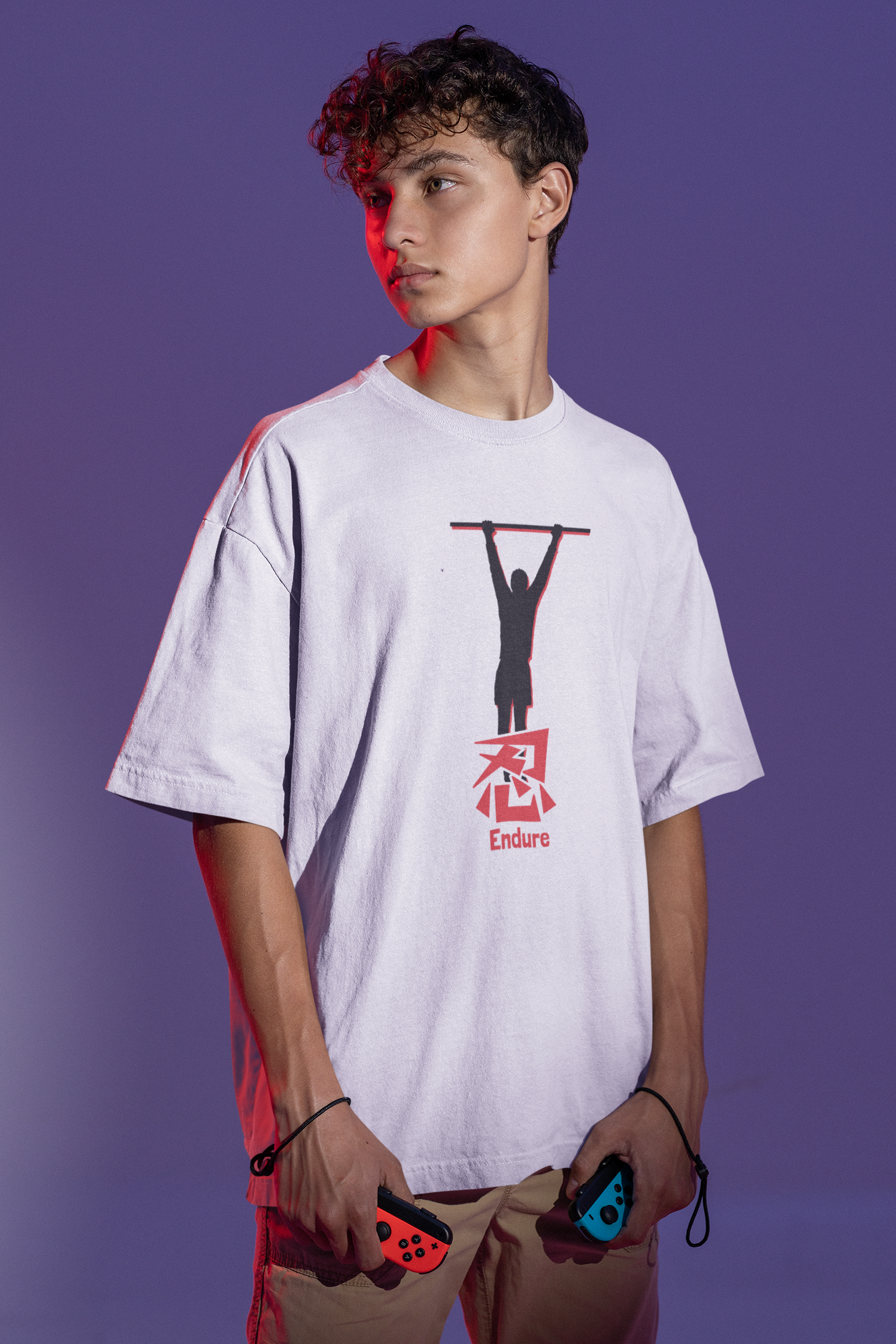 忍 Endure Oversize T-shirt