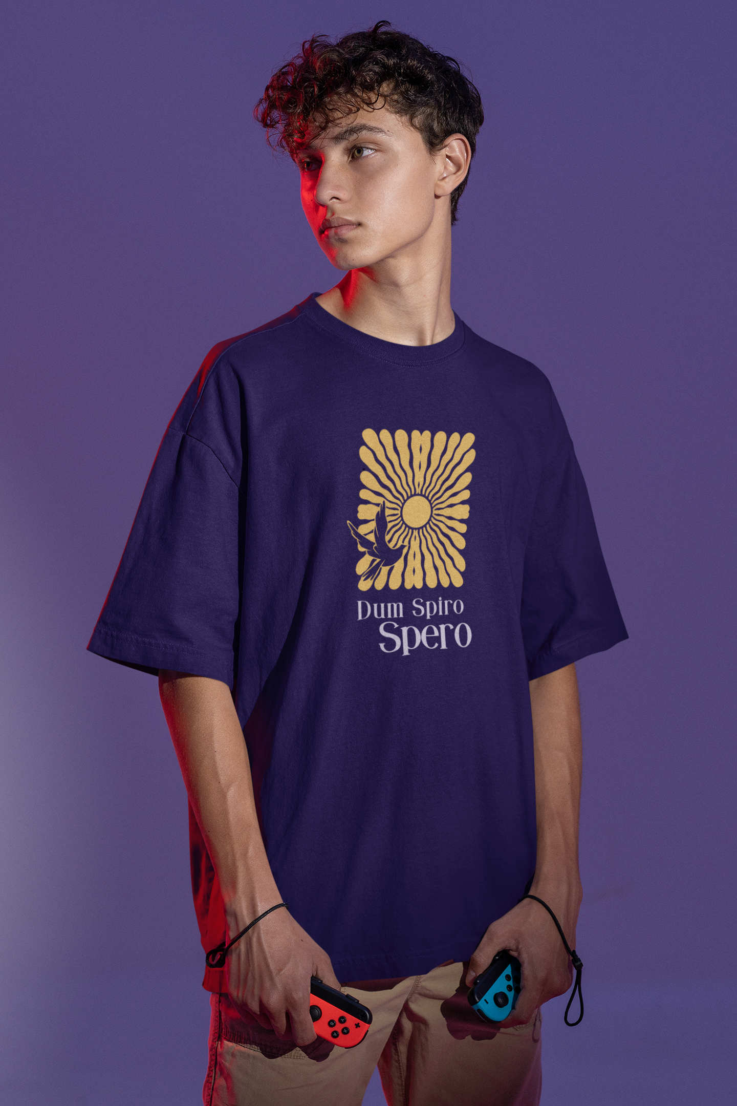 Dum Spiro, Spero Oversize T-shirt