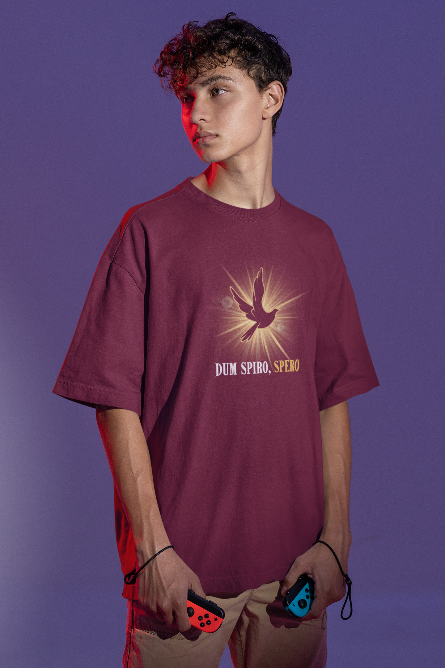 Dum Spiro, Spero Oversize T-shirt