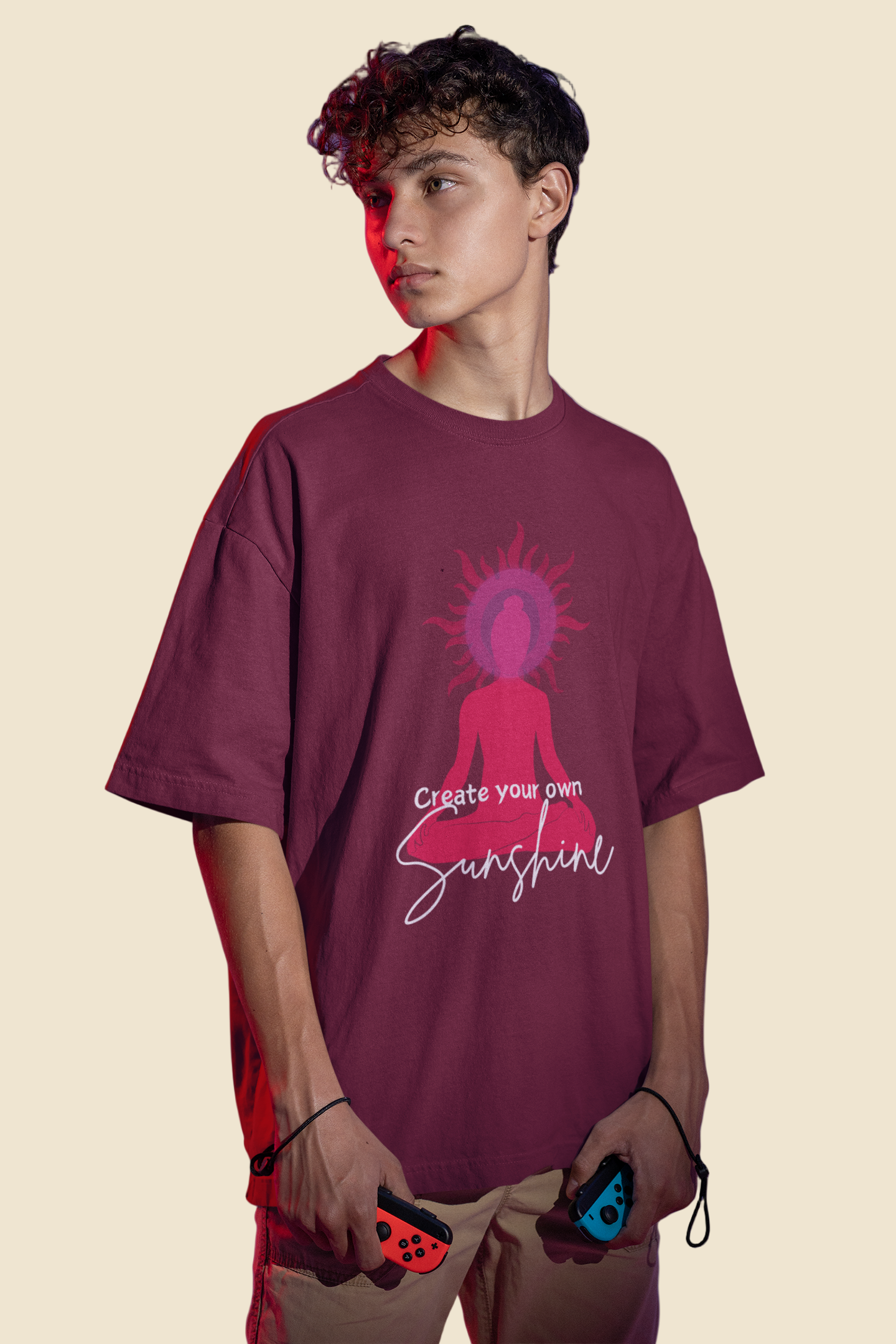 Create Your Own Sunshine Oversize T-shirt