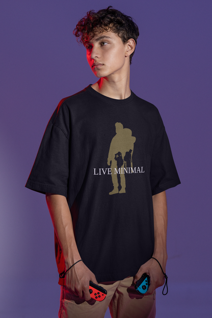 Live Minimal Oversize T-shirt