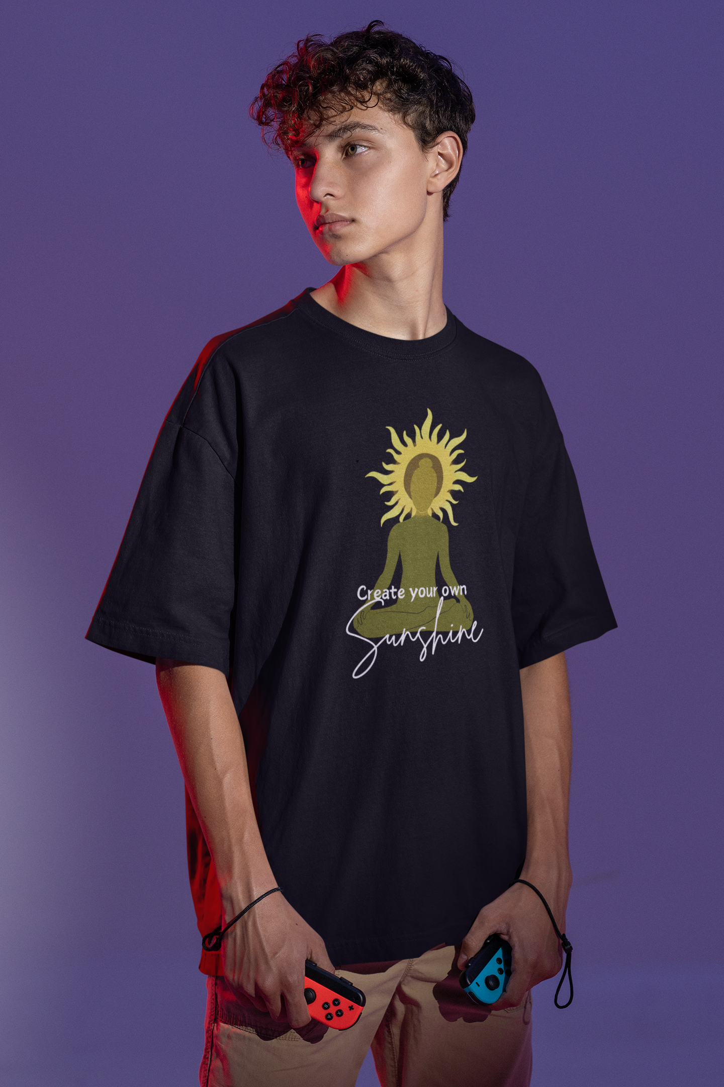 Create Your Own Sunshine Oversize T-shirt