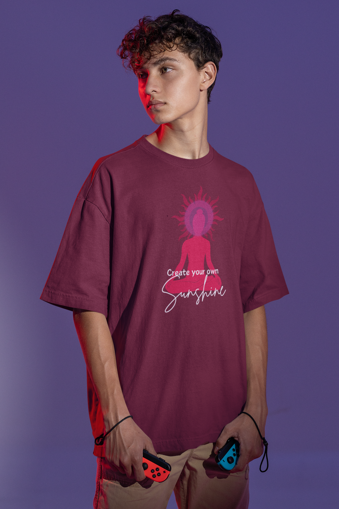 Create Your Own Sunshine Oversize T-shirt