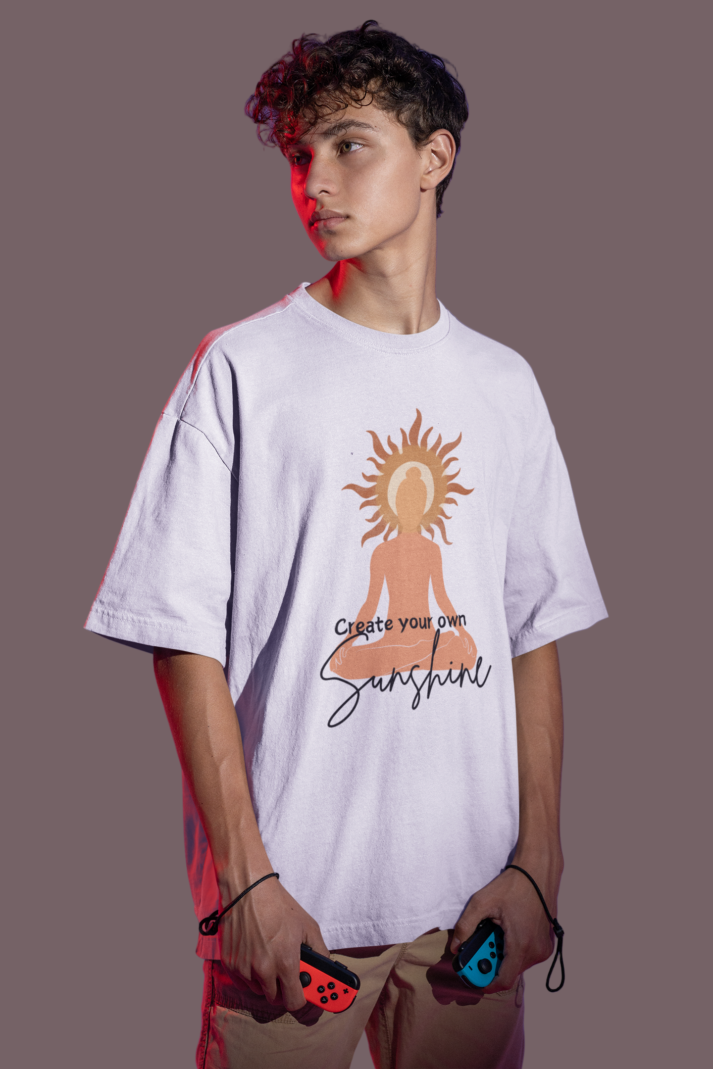 Create Your Own Sunshine Oversize T-shirt