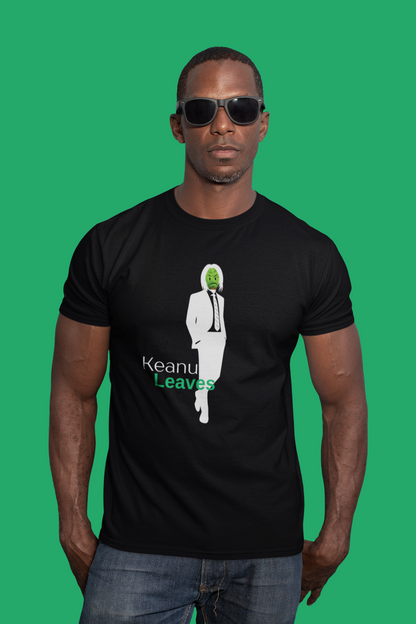 Keanu Leaves Slim Fit T-shirt