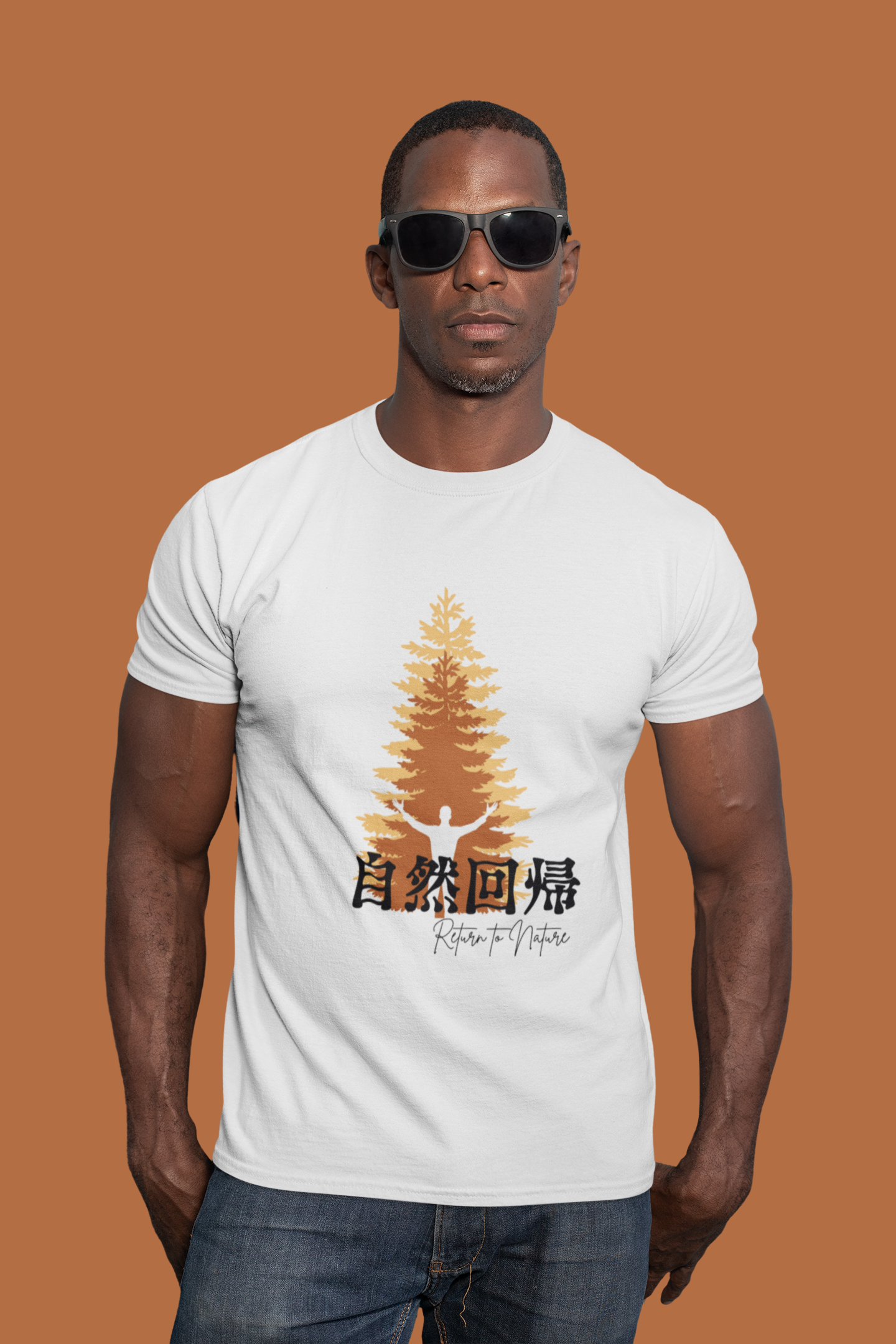 自然回帰 Return to Nature Slim Fit T-shirt