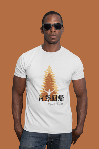 自然回帰 Return to Nature Slim Fit T-shirt