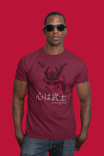 心は武士 Warrior by Heart Slim Fit T-shirt
