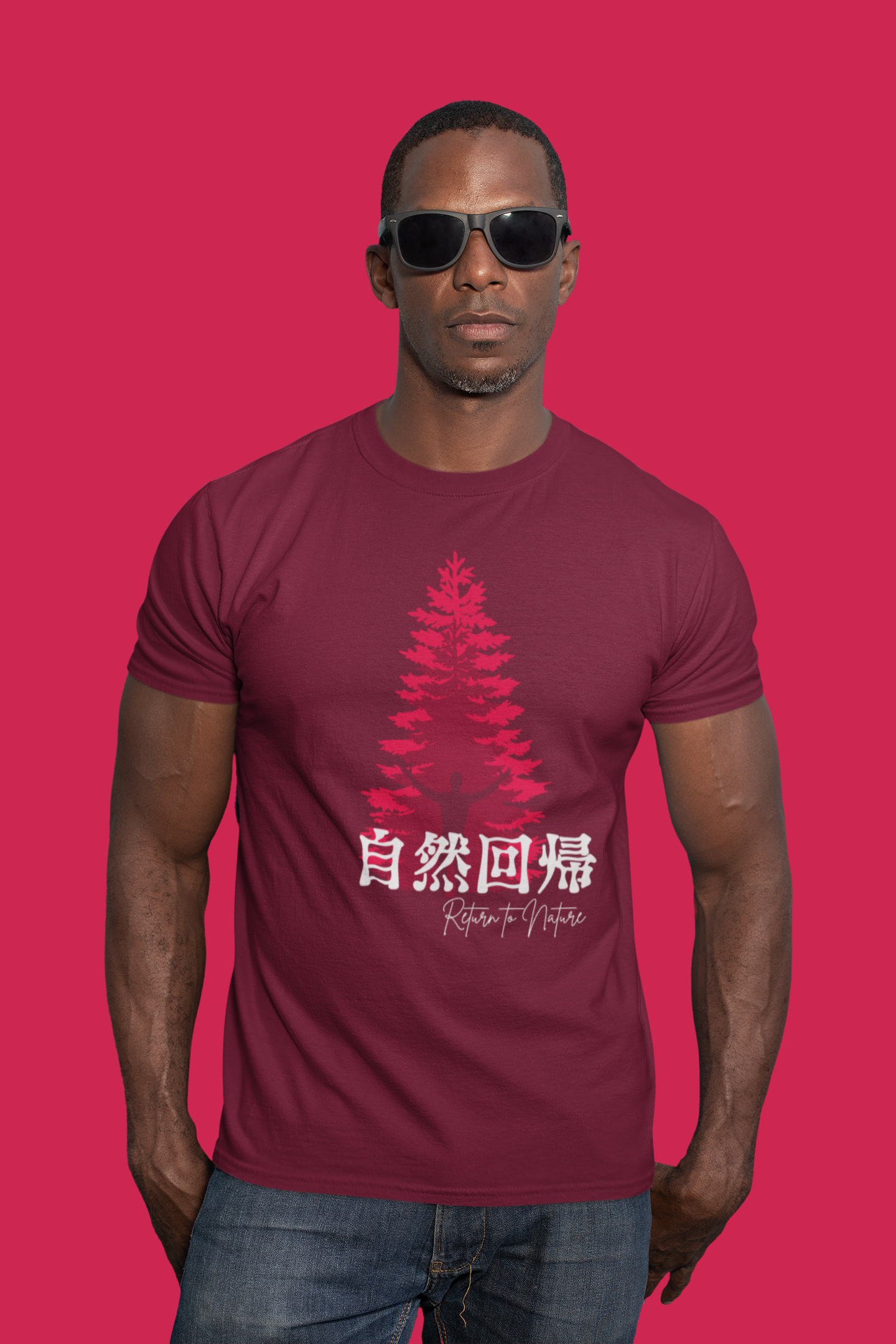 自然回帰 Return to Nature Slim Fit T-shirt