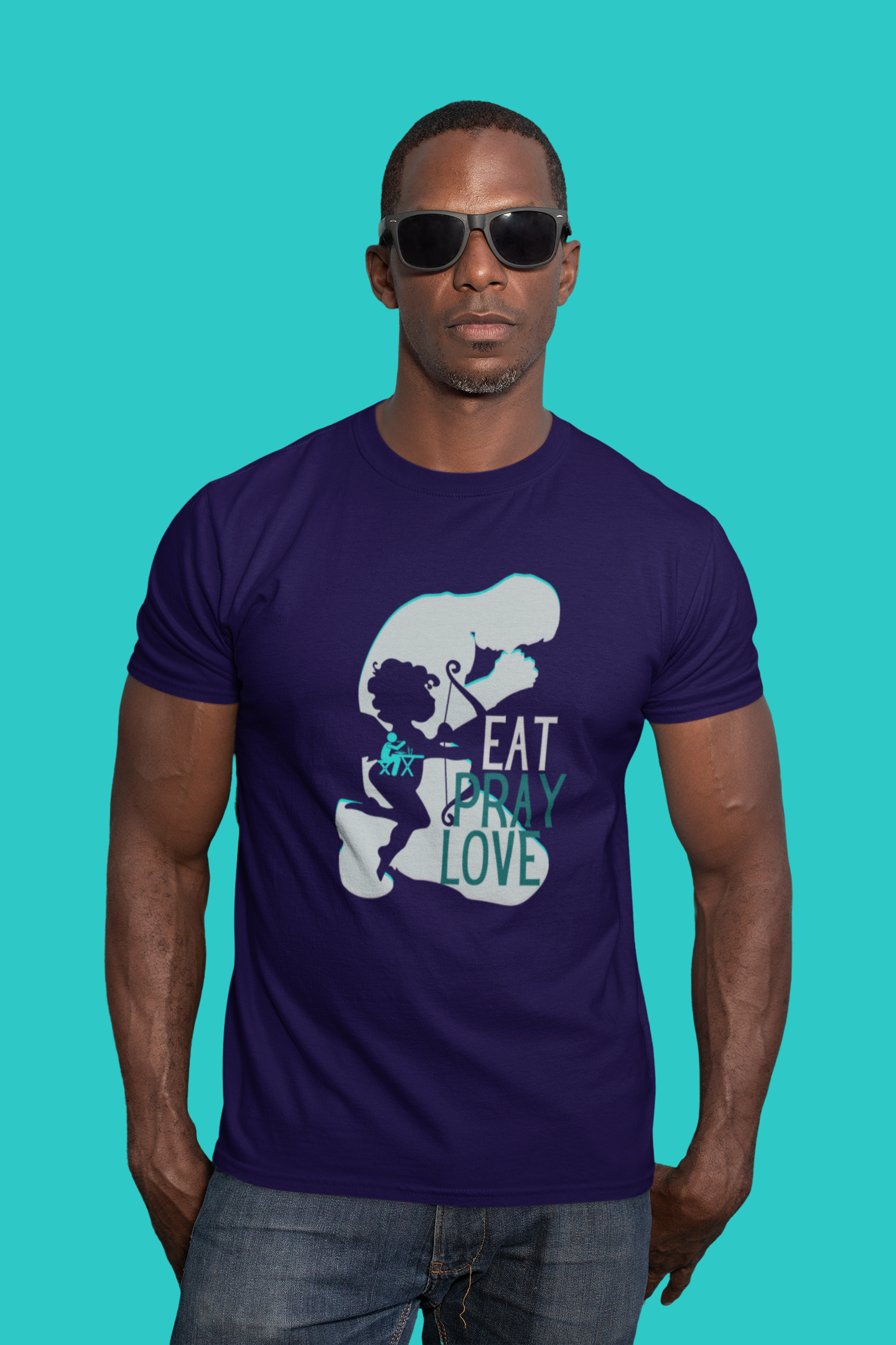 Eat Pray Love Slim Fit T-shirt