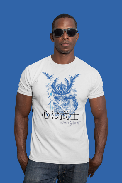 心は武士 Warrior by Heart Slim Fit T-shirt