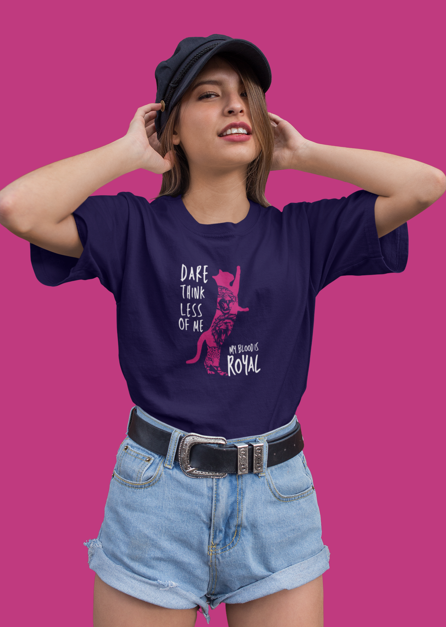 Dare Think Less of Me Oversize T-shirt