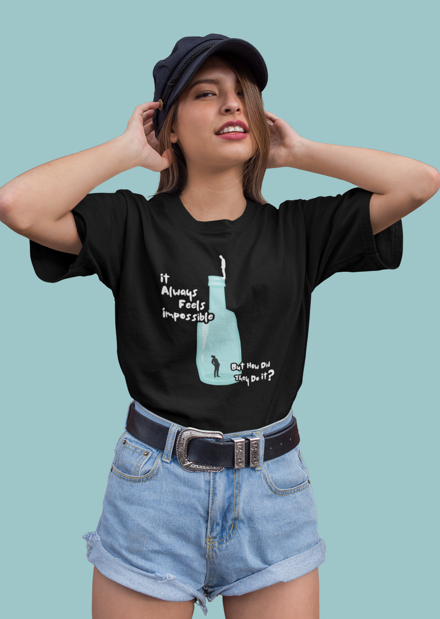 It Always Feels Impossible Oversize T-shirt