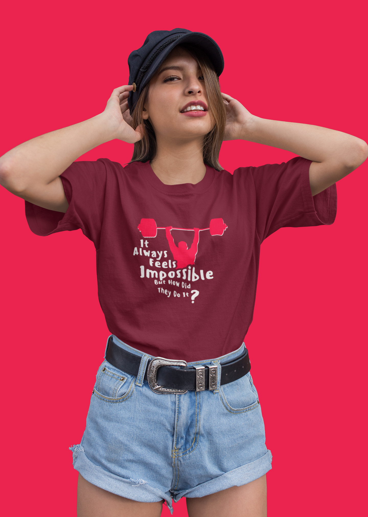 It Always Feels Impossible Oversize T-shirt