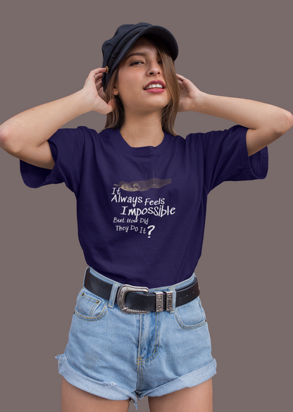 It Always Feels Impossible Oversize T-shirt