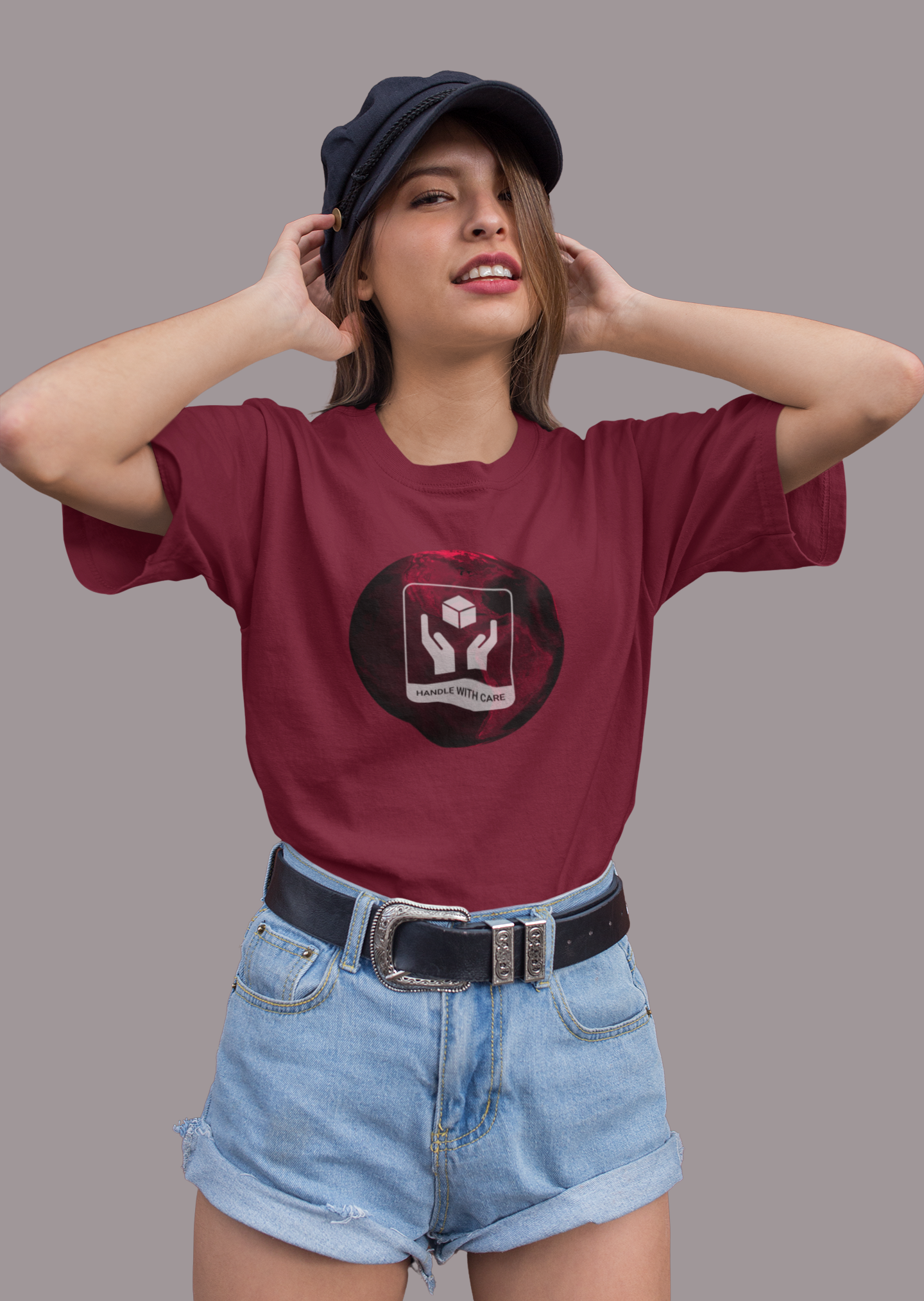 Earth, Handle With Care Oversize T-shirt