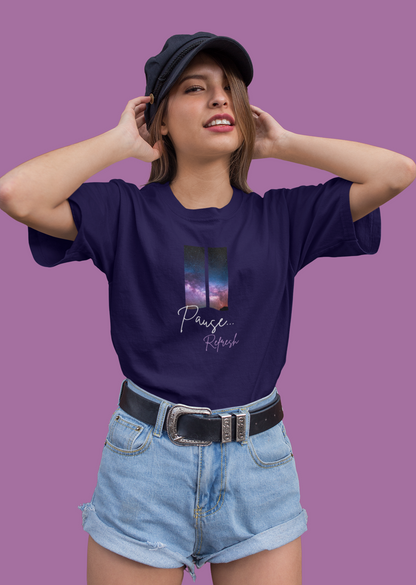 Pause Refresh Oversize T-shirt