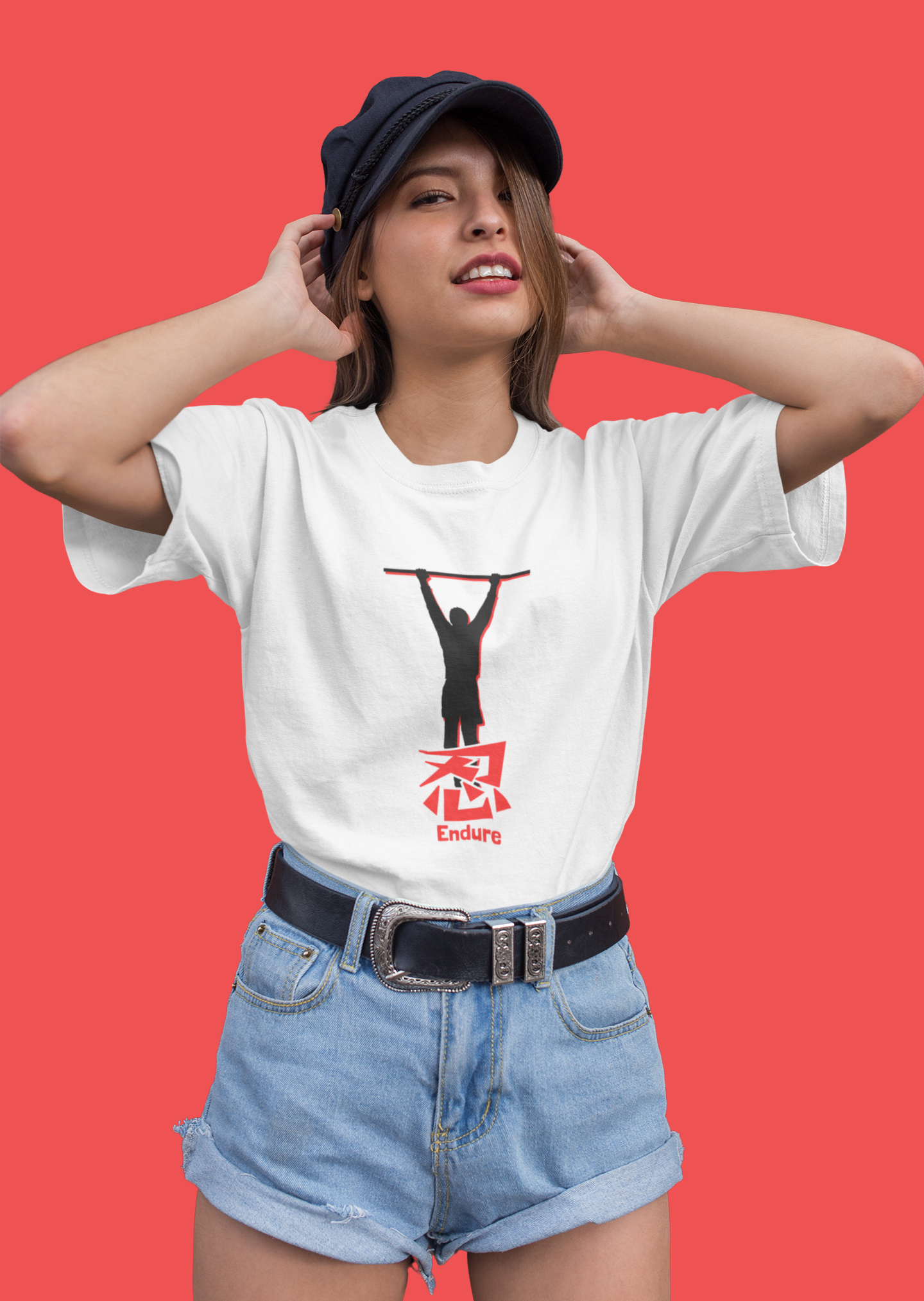 忍 Endure Oversize T-shirt