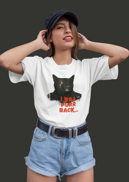 I Will Purr Back Oversize T-shirt