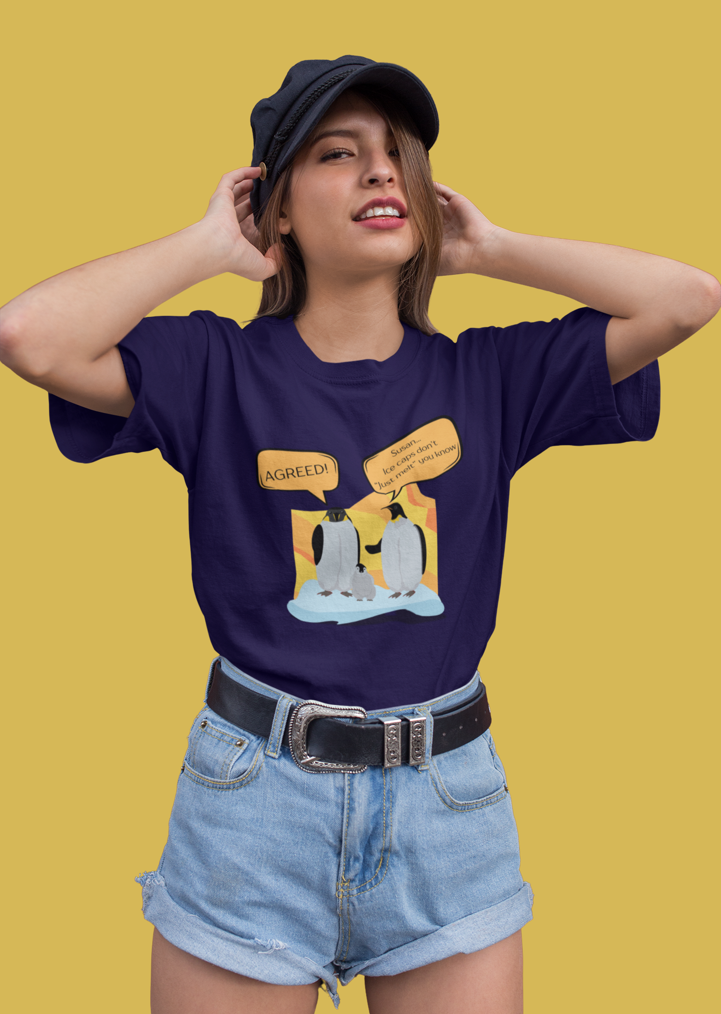 Ice Caps Don't Just Melt Oversize T-shirt