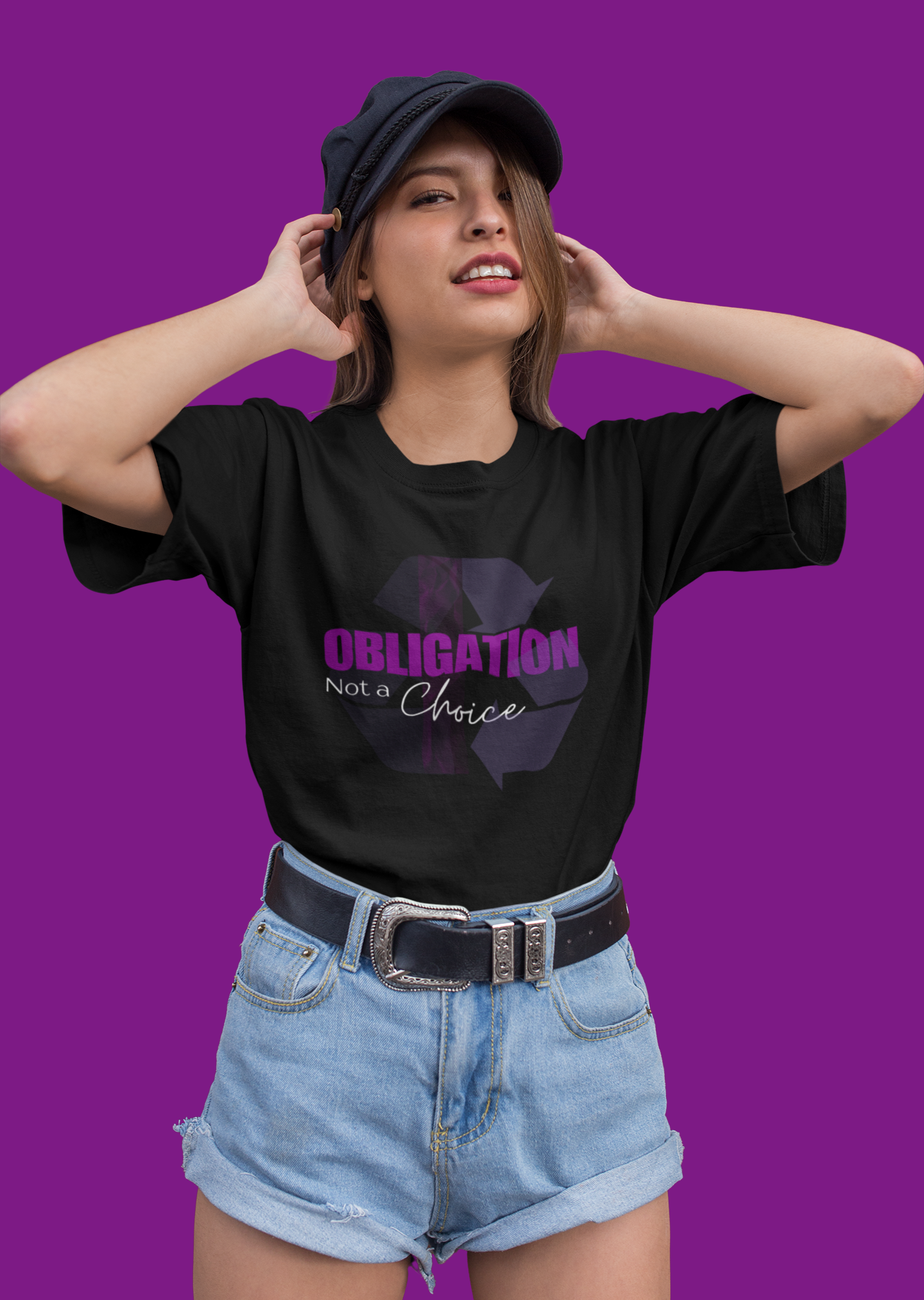 Obligation Not a Choice Oversize T-shirt