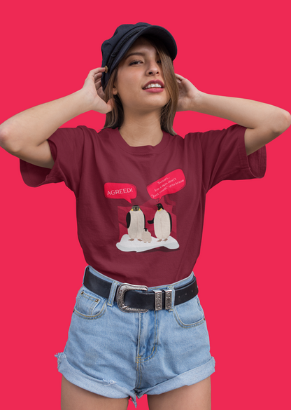 Ice Caps Don't Just Melt Oversize T-shirt