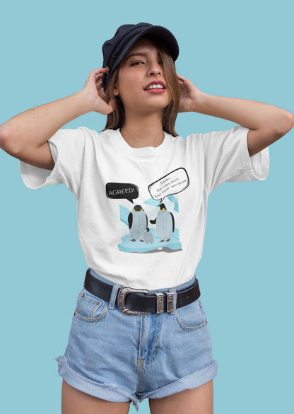 Ice Caps Don't Just Melt Oversize T-shirt