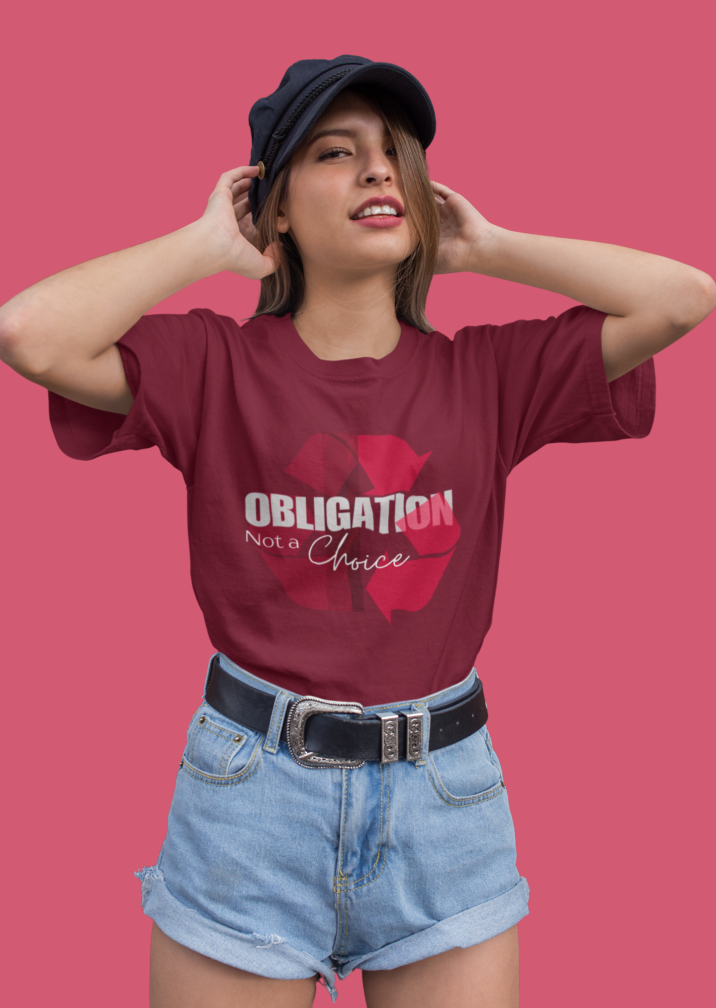 Obligation Not a Choice Oversize T-shirt