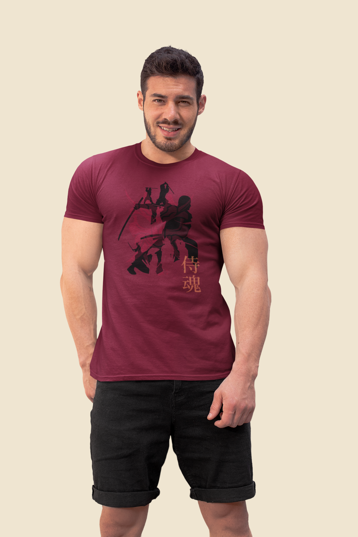 侍魂 Samurai Spirit Slim Fit T-shirt
